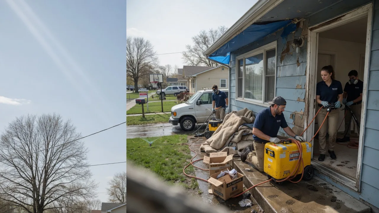 Basement Flood Cleanup in Willimantic, CT near me